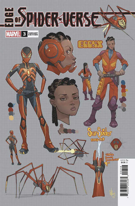 Edge Of Spider-Verse #3 Pete Woods Design Variant Marvel Comics