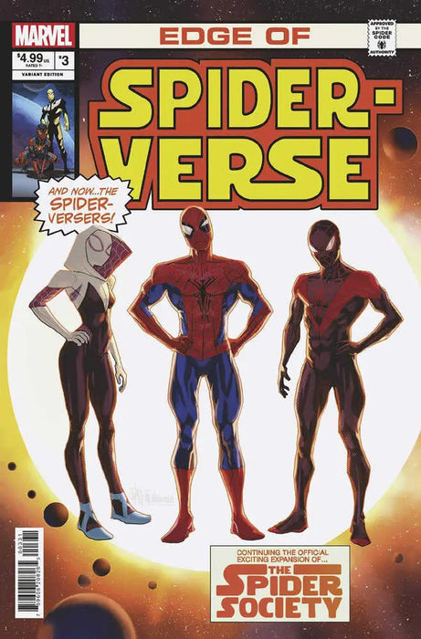 Edge Of Spider-Verse #3 Pete Woods Homage Variant Marvel Comics