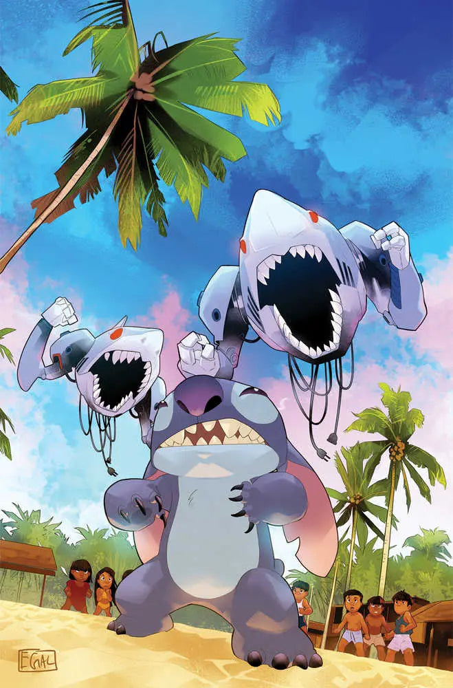 Lilo & Stitch #4 Cover F 10 Copy Variant Edition Galmon Virgin Dynamite Entertainment
