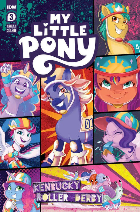 My Little Pony: Kenbucky Roller Derby #3 Cover A (Garcia) IDW Publishing