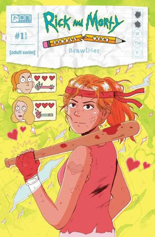 Rick And Morty Presents Finals Week Brawlher #1 (Of 5) Cover A Beck Kubrick Oni Press
