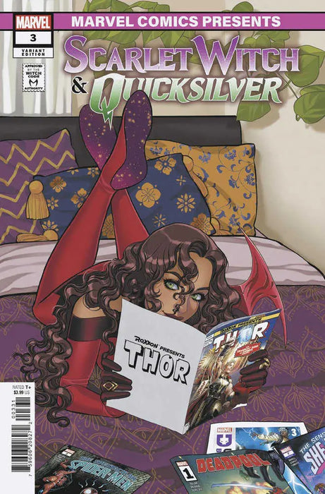 Scarlet Witch & Quicksilver #3 Romy Jones Marvel Comics Presents Variant Marvel Comics