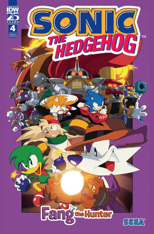 Sonic The Hedgehog: Fang The Hunter #4 Cover A (Hammerstrom) IDW Publishing