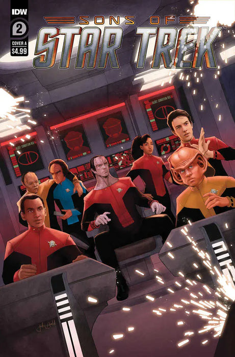 Star Trek: Sons Of Star Trek #2 Cover A (Bartok) IDW Publishing