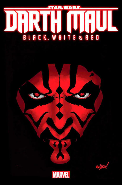 Star Wars: Darth Maul - Black, White & Red #1 David Marquez Variant Marvel Comics