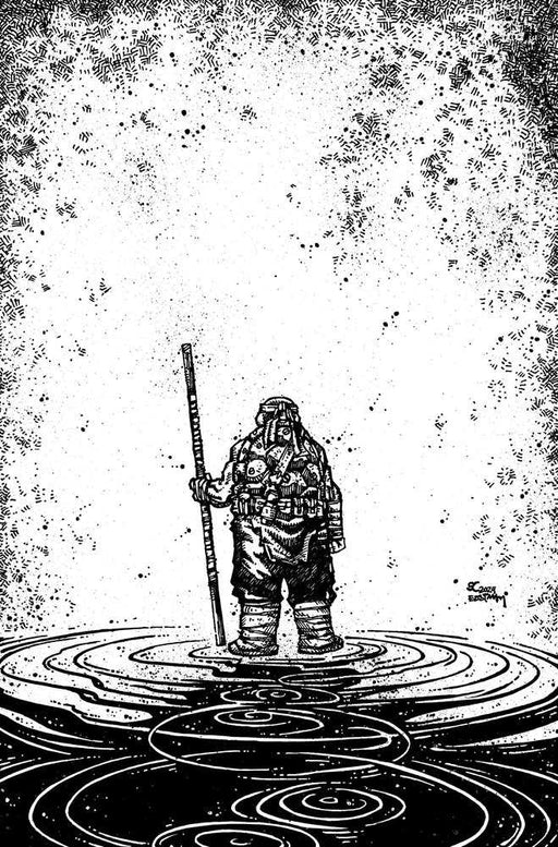 Teenage Mutant Ninja Turtles #150 Variant Ri (50) (Eastman & Campbell Black & White Full Art) IDW Publishing