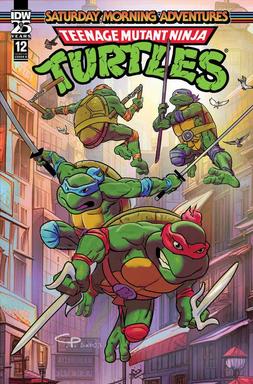 Teenage Mutant Ninja Turtles: Saturday Morning Adventures #12 Variant B (Smith) IDW Publishing