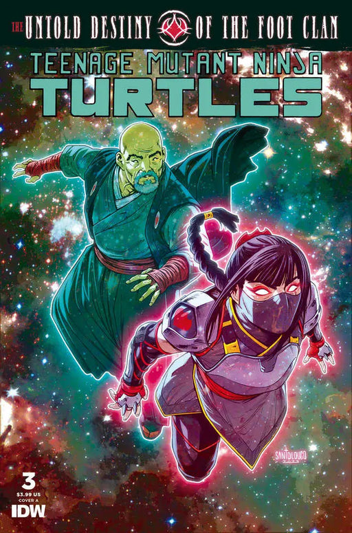 Teenage Mutant Ninja Turtles: The Untold Destiny Of The Foot Clan #3 Cover A (Santolouco) IDW Publishing