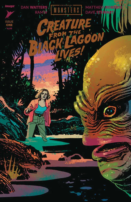 Universal Monsters Black Lagoon #1 (Of 4) Cover C 10 Copy Variant Edition Image Comics