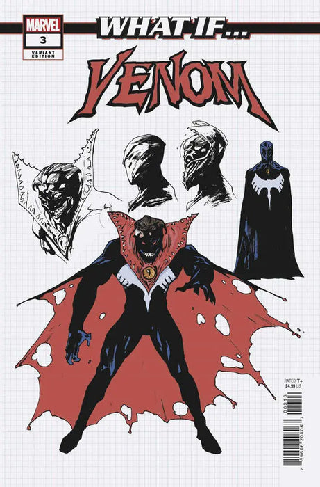 What If...? Venom #3 Jonas Scharf Design Variant Marvel Comics