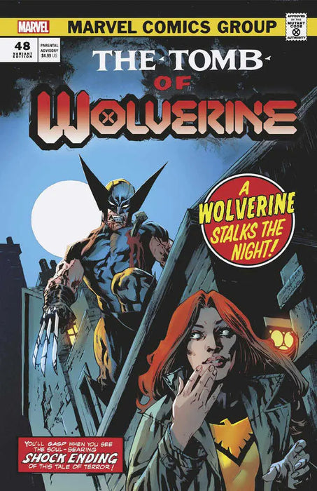 Wolverine #48 Jonas Scharf Vampire Variant Marvel Comics