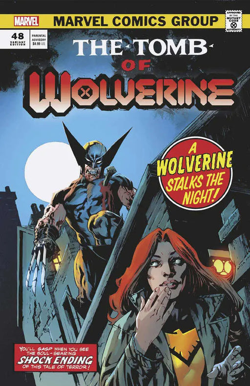 Wolverine #48 Jonas Scharf Vampire Variant Marvel Comics