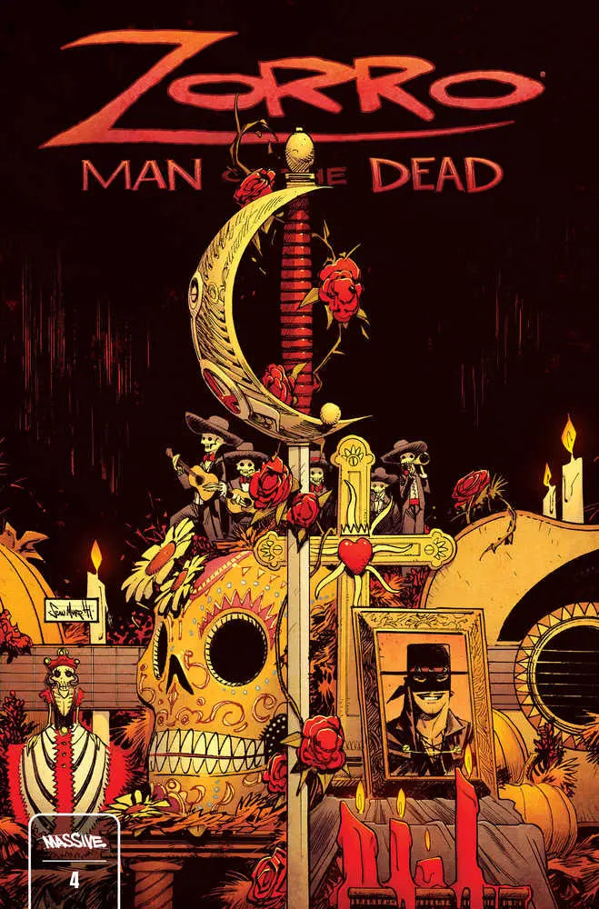 Zorro Man Of The Dead #4 (Of 4) Cover A Murphy (Mature) Massive Publishing