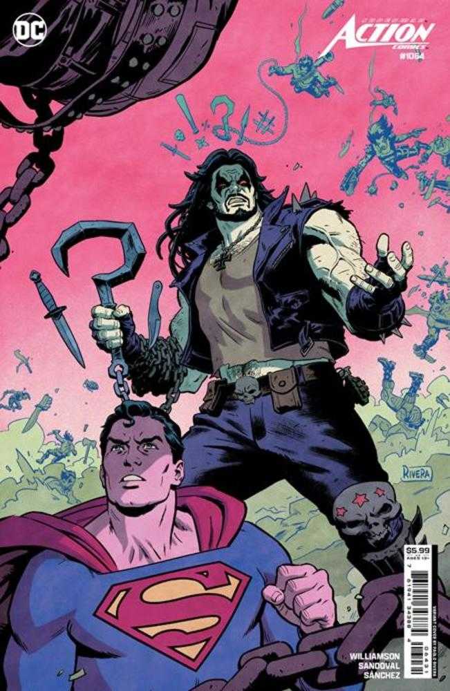 Action Comics #1064 Cover C Paolo Rivera Card Stock Variant (House Of Brainiac) DC Comics