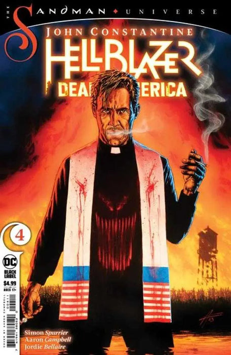 John Constantine Hellblazer Dead In America #4 (Of 9) Cover A Aaron Campbell (Mature) DC Comics