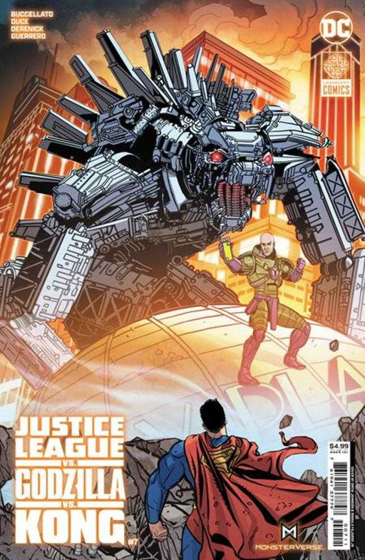 Justice League vs Godzilla vs Kong #7 (Of 7) Cover A Drew Johnson DC Comics