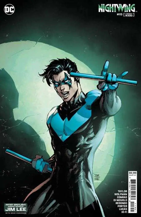 Nightwing #113 Cover E Jim Lee Artist Spotlight Card Stock Variant (#300) DC Comics