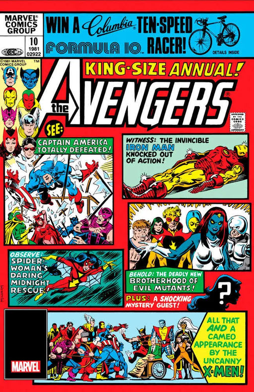 Avengers Annual #10 Facsimile Edition Marvel Comics