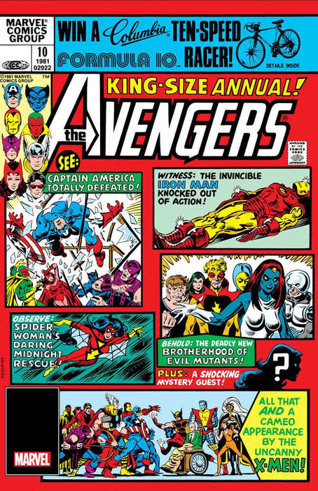 Avengers Annual #10 Facsimile Edition Foil Variant Marvel Comics