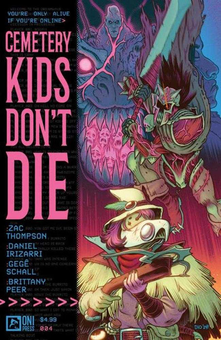 Cemetery Kids Dont Die #4 (Of 4) Cover A Daniel Irizarri Oni Press