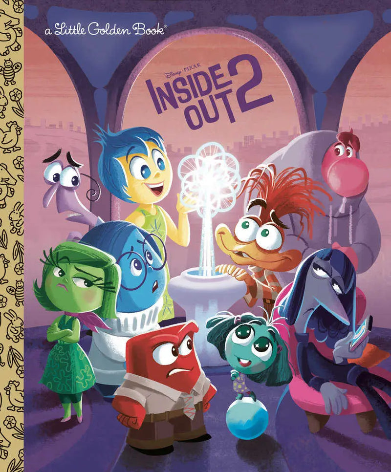 Disney/Pixar Inside Out 2 Little Golden Book Golden Books