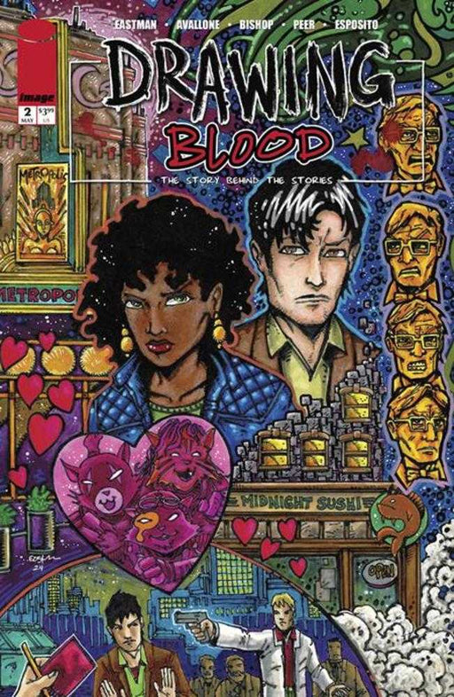 Drawing Blood #2 (Of 12) Cover A Kevin Eastman Image Comics