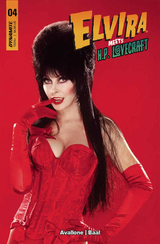 Elvira Meets Hp Lovecraft #4 Cover D Photo Dynamite Entertainment