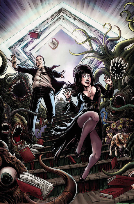 Elvira Meets Hp Lovecraft #4 Cover H 20 Copy Variant Edition Baal Virgin Dynamite Entertainment