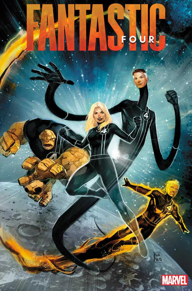 Fantastic Four #20 Rod Reis Black Costume Variant Marvel Comics