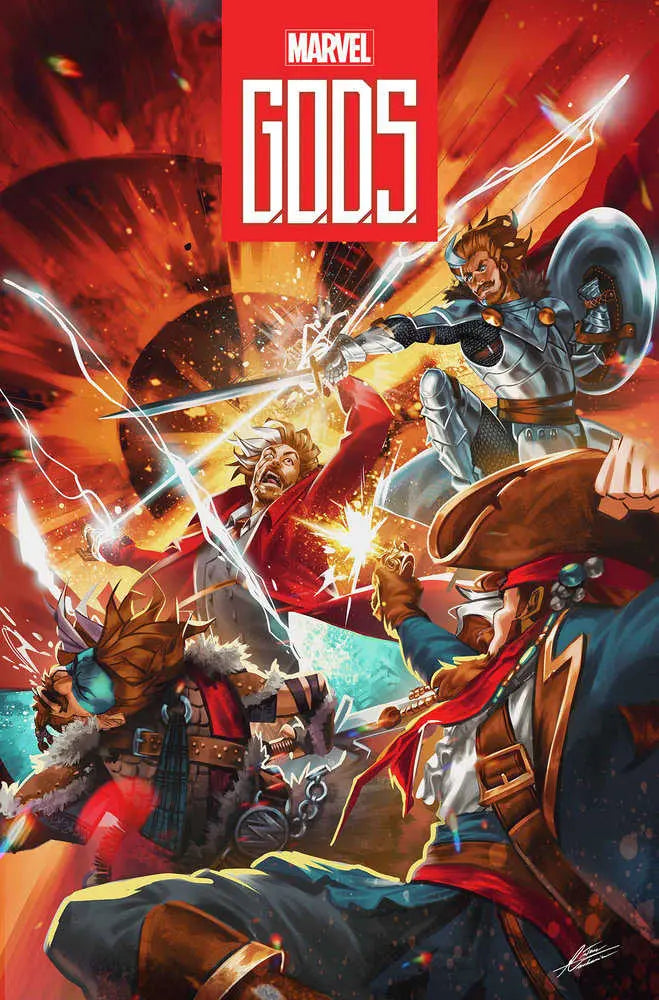 G.O.D.S. #8 Marvel Comics