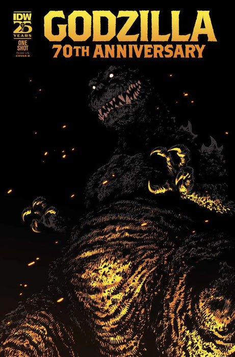 Godzilla: 70th Anniversary Variant B (Campbell) IDW Publishing