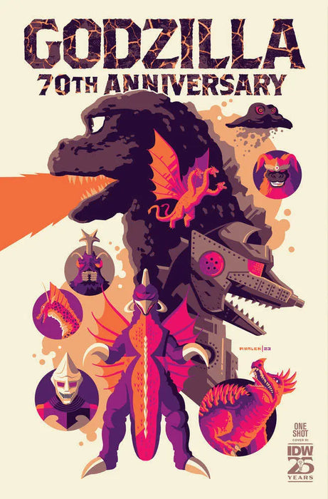 Godzilla: 70th Anniversary Variant Ri (25) (Whalen) IDW Publishing