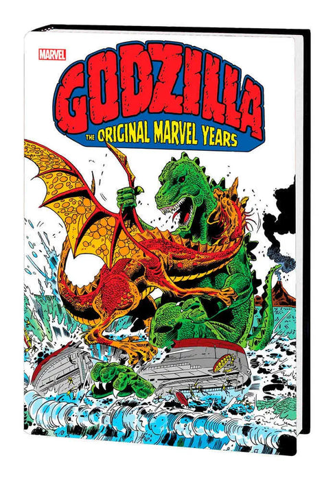 Godzilla: The Original Marvel Years Omnibus Herb Trimpe War Of The Giants Cover [Direct Market Only] Marvel Comics