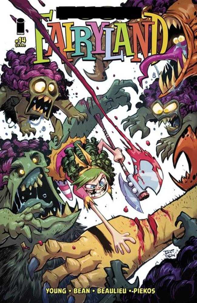 I Hate Fairyland (2022) #14 Cover B Brett Bean F*Ck (Uncensored) Fairyland Variant (Mature) Image Comics