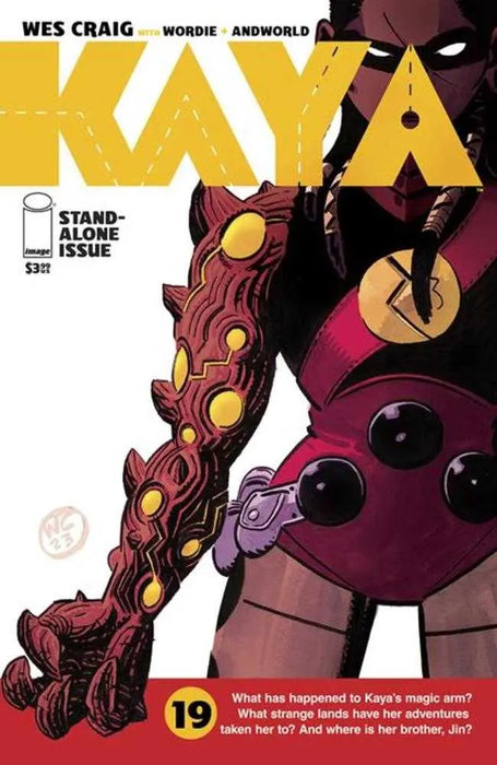 Kaya #19 Cover A Wes Craig Image Comics