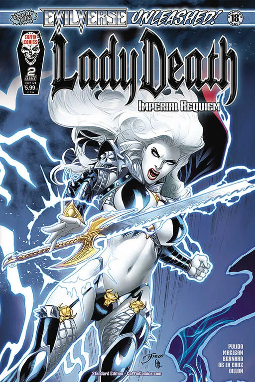 Lady Death Imperial Requiem #2 (Of 2) Cover A Bernard Standard Coffin Comics