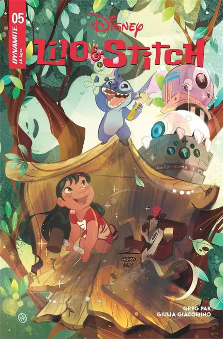 Lilo & Stitch #5 Cover A Baldari Dynamite Entertainment