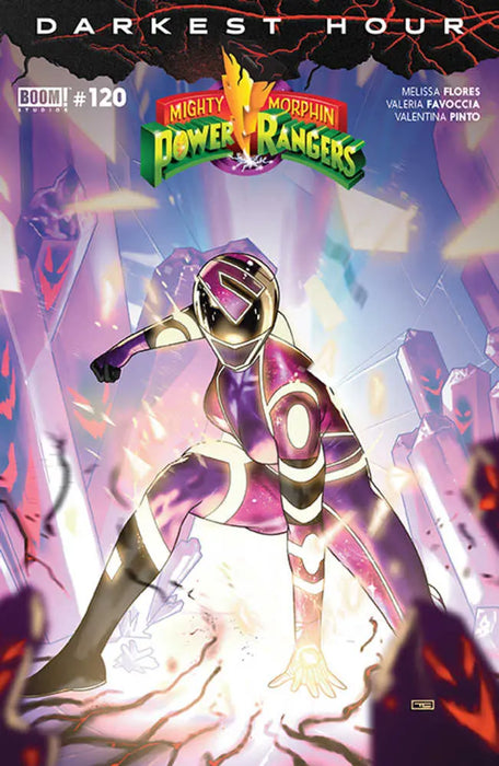 Mighty Morphin Power Rangers #120 Cover A Clarke Boom! Studios