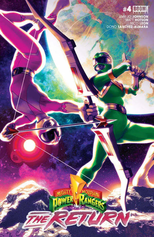 Mighty Morphin Power Rangers The Return #4 (Of 4) Cover A Mont Boom! Studios