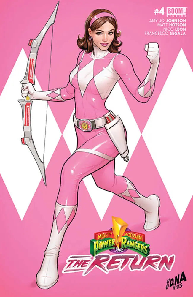 Mighty Morphin Power Rangers The Return #4 (Of 4) Cover B Naka Boom! Studios