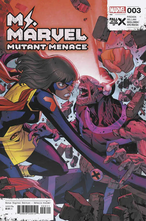 Ms. Marvel: Mutant Menace #3 Marvel Comics