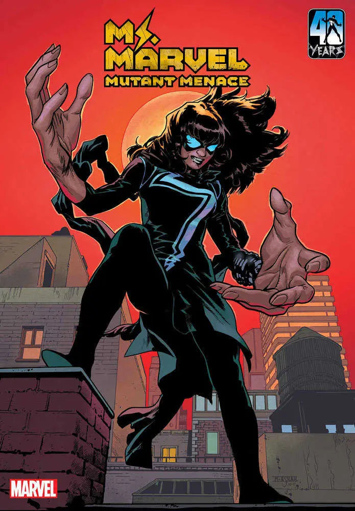 Ms. Marvel: Mutant Menace #3 Mahmud Asrar Black Costume Variant Marvel Comics
