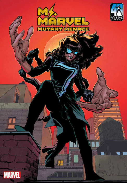 Ms. Marvel: Mutant Menace #3 Mahmud Asrar Black Costume Variant Marvel Comics