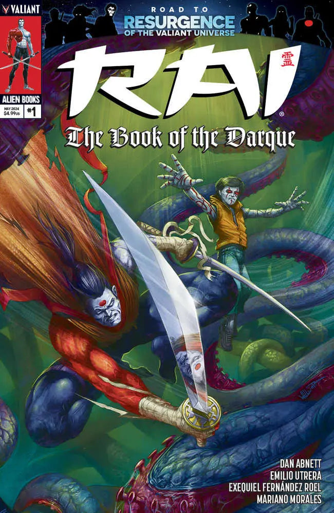 Rai Book Of Darque #1 (Of 2) Cover A Willsmer Valiant Entertainment