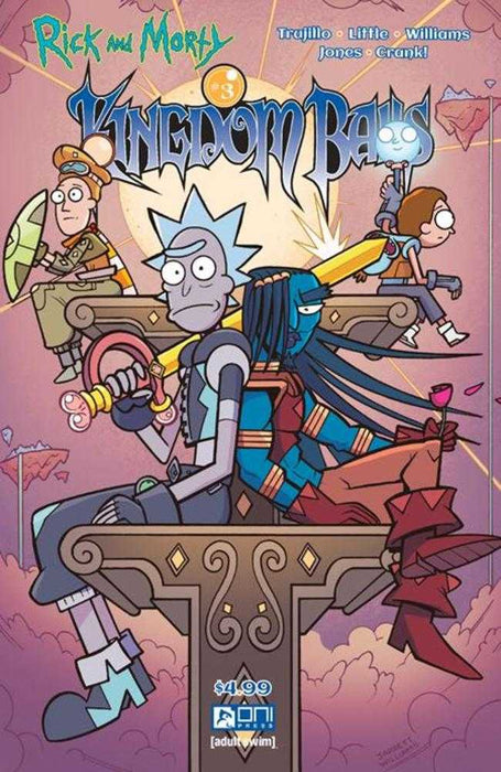 Rick And Morty Kingdom Balls #3 (Of 4) Cover A  Jarrett Williams (Mature) Oni Press