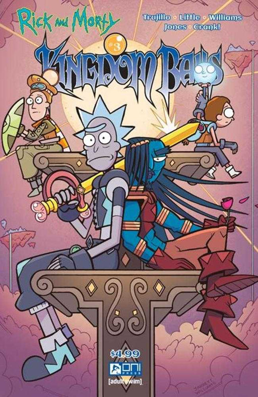 Rick And Morty Kingdom Balls #3 (Of 4) Cover A  Jarrett Williams (Mature) Oni Press