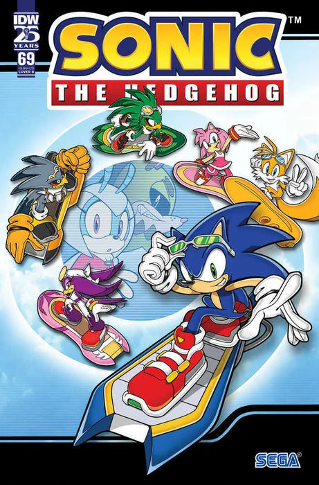 Sonic The Hedgehog #69 Variant B (Curry) IDW Publishing