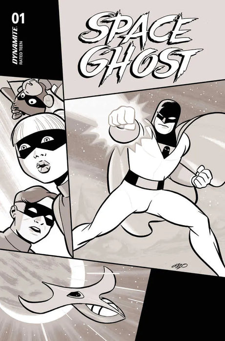 Space Ghost #1 Cover N 20 Copy Variant Edition Cho Line Art Dynamite Entertainment