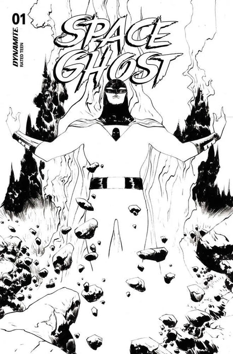 Space Ghost #1 Cover O 25 Copy Variant Edition Lee Line Art Dynamite Entertainment