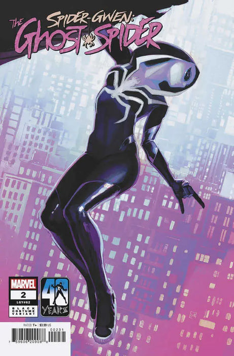 Spider-Gwen: The Ghost-Spider #2 Stephanie Hans Black Costume Variant Marvel Comics